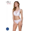 Трусики с прозрачной вставкой Passion PS002 PANTIES white, size XL