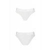 Трусики с прозрачной вставкой Passion PS002 PANTIES white, size XL