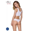 Трусики-бразилиана из хлопка Passion PS005 PANTIES white, size M