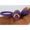 Кольцо эрекционное с вибрацией D 30 мм, фиолетовый