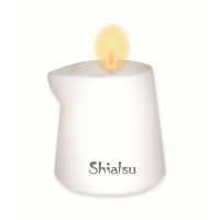 Свеча для массажа Shiatsu малина и ваниль, 130 мл