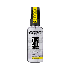 Анальный силиконовый органический Лубрикант EGZO HEY 2in1, 50 ml