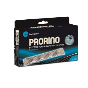 Пищевая добавка для мужчин в стикерах ERO PRORINO black line potency powder concentrate 7 шт по 5 гр H78501