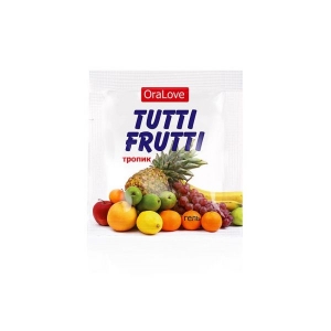 Съедобная смазка OraLove tutti-frutti, Тропик, 4 г LB30006t