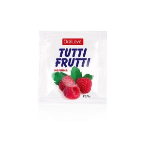 Съедобная смазка OraLove tutti-frutti, Малина, 4 г LB30007t