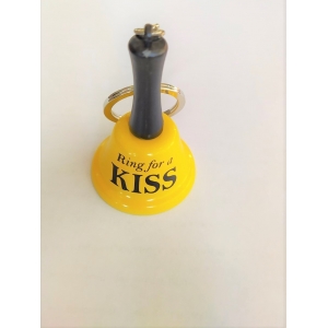 Брелок-колокольчик Ring for a Kiss желтый