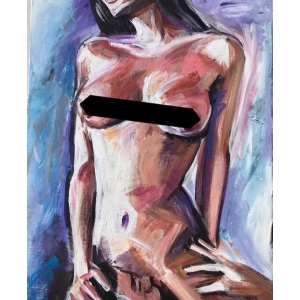 Эротическая картина "Цензура"